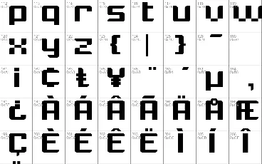 Krunch font