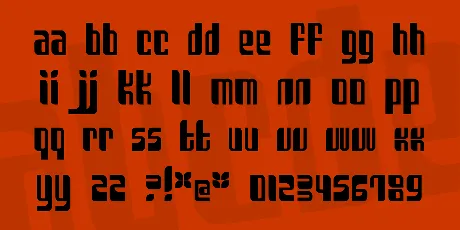 Sanka font