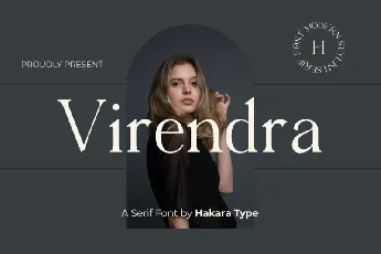 Virendra font