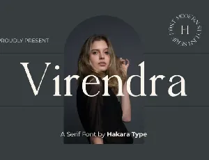 Virendra font