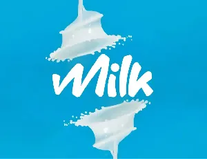 Milk font