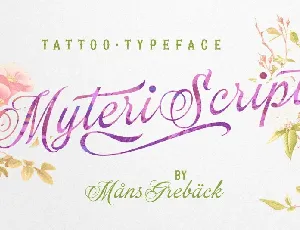 Myteri font