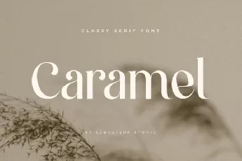 Caramel Typeface font