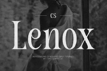 CS Lenox font