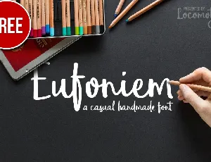 Eufoniem Script Free font