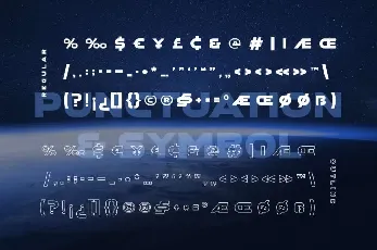 Aerospace font