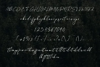 Amsterdam Handwriting font