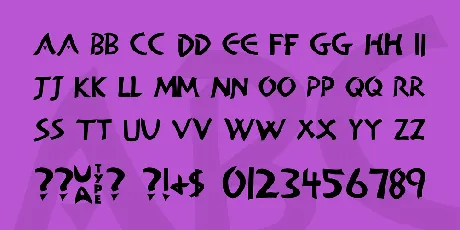 Alan Den font