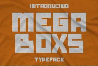 Mega Boxs font