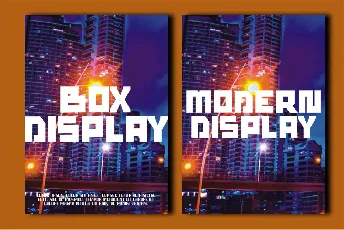 Mega Boxs font