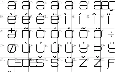 Head Human Display font