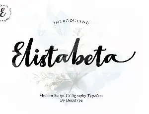 Elistabeta Script font