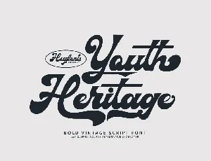 Youth Heritage font