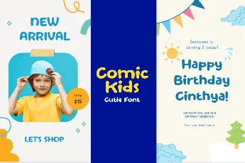 Comic Kids font