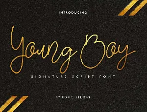 Young Boy Demo font