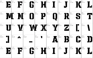 Sharpshooter font