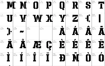 Sharpshooter font