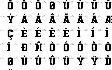 Sharpshooter font