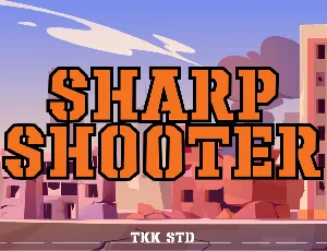 Sharpshooter font