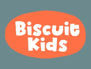 Biscuit Kids DEMO font