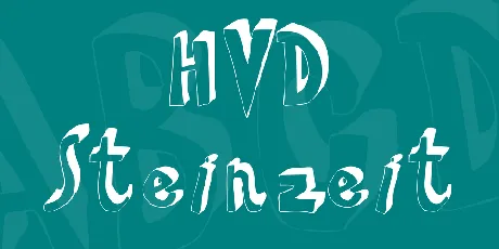 HVD Steinzeit font