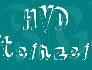 HVD Steinzeit font