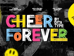 Cheer Forever font