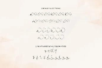 Hello Nadhira Calligraphy font