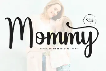 Mommy Script font