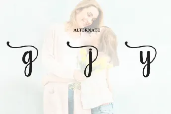 Mommy Script font