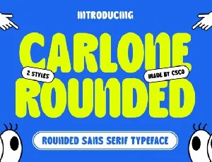 Carlone Rounded font