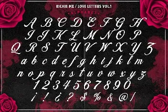 Love Letters Script font