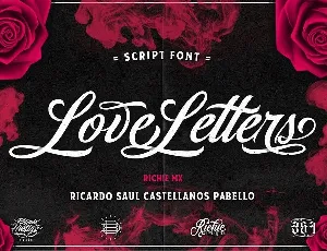 Love Letters Script font