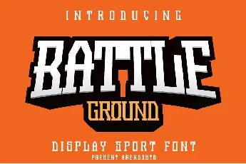 Battleground font