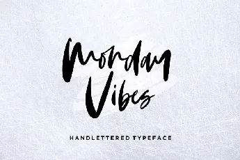 Monday Vibes font