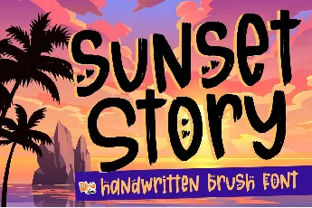 Sunset Story font