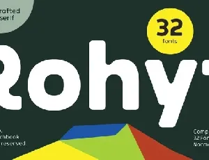 Rohyt Family font