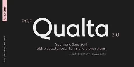 PGF Qualta Family font