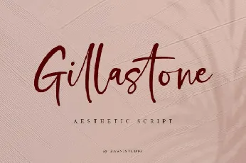 Gillastone font