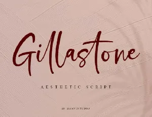 Gillastone font