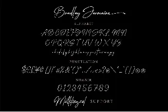 Bradley Jermaine font