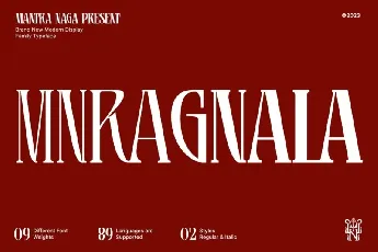 MNRagnala font