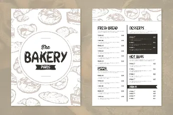 Bread Coffee Demo font