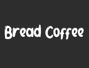 Bread Coffee Demo font