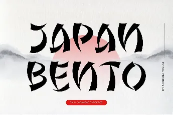 Japan Bento - Demo Version font