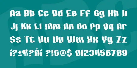 SF Hallucination font