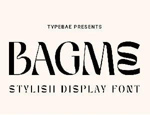 Bagme font