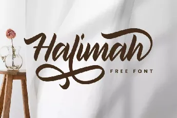 Halimah font