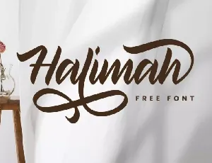 Halimah font