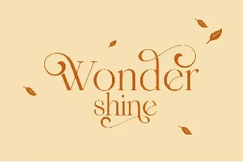 Wondershine font